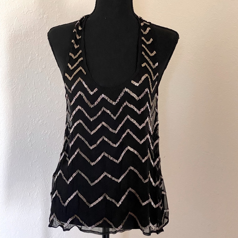 Chan Luu Beaded Racer Back Top